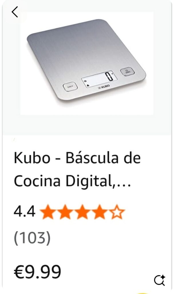 bascula decocinaprecisa para las mejores recetas