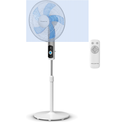 Refresarse en verano con este ventilador con mando es facil.
